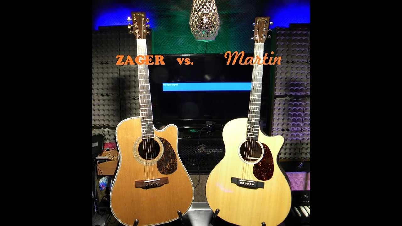 Zager ZAD80CE vs Martin GPC11E