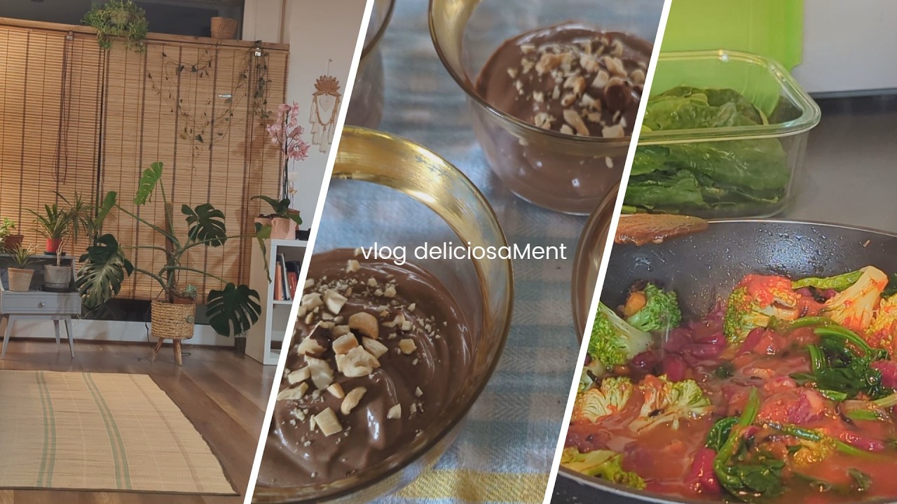 Vlog 🤎 cuinar és terapèutic 😌 mousse de xoco, cassola cruixent, naps i xirivies 🍲