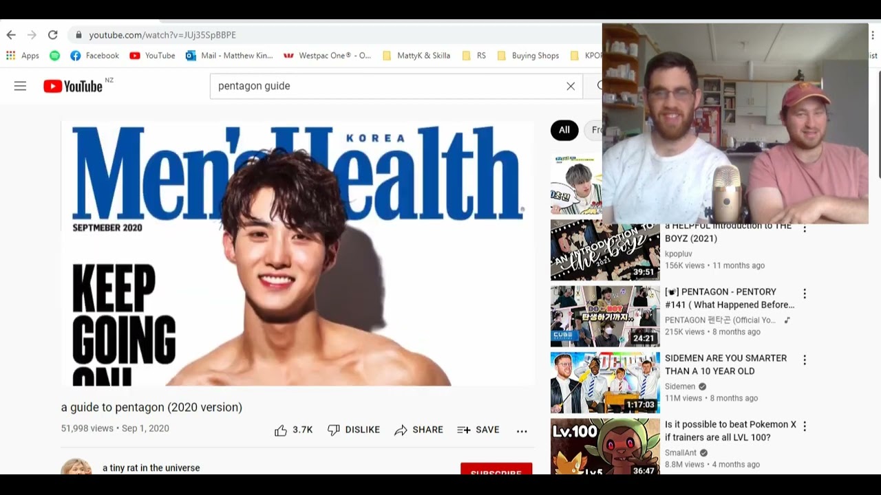 Kiwi's React to a Pentagon Guide