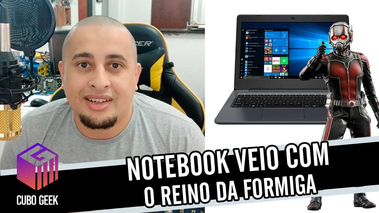 RECEBI NOTEBOOK DA CLIENTE COM UMA SOCIEDADE DA FORMIGA - Herbert Santana