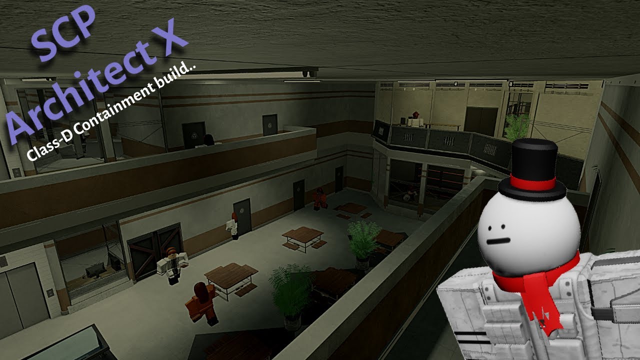 SCP Architect X | Class-D Containment build..