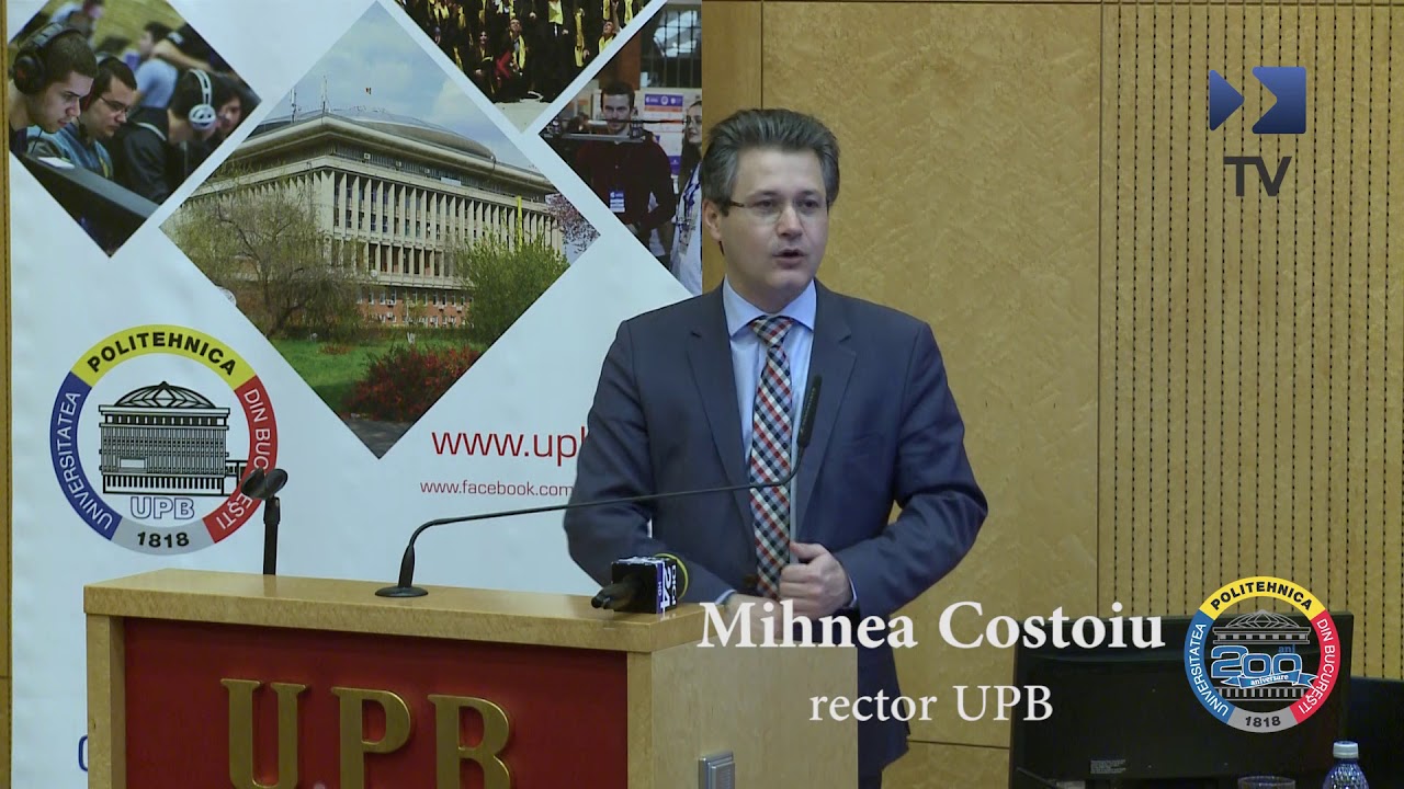 PoliFest 2018 -  Rector UPB Mihnea Costoiu