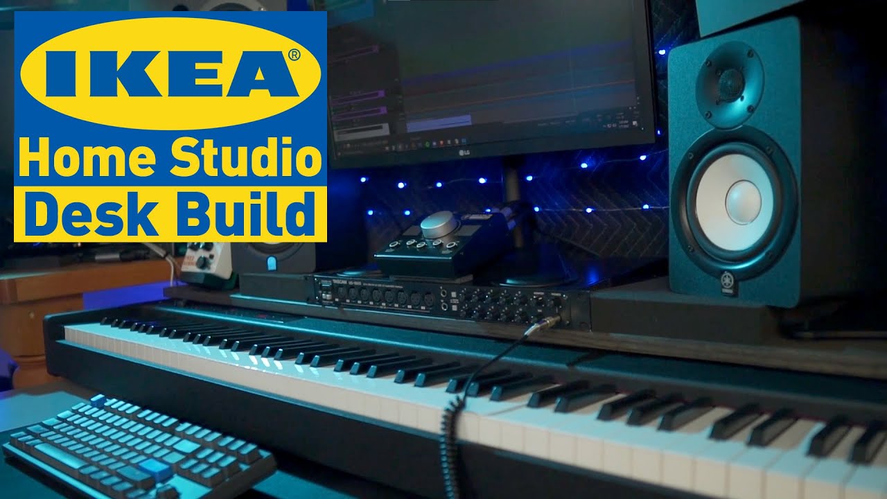 Создаём стол для музыкальной студии с помощью IKEA HACKS