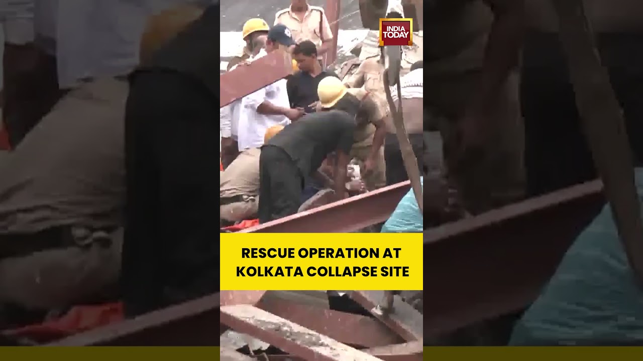 Kolkata Godown Collapse: Massive Search and Rescue Operation Underway #kolkata #rescueoperation