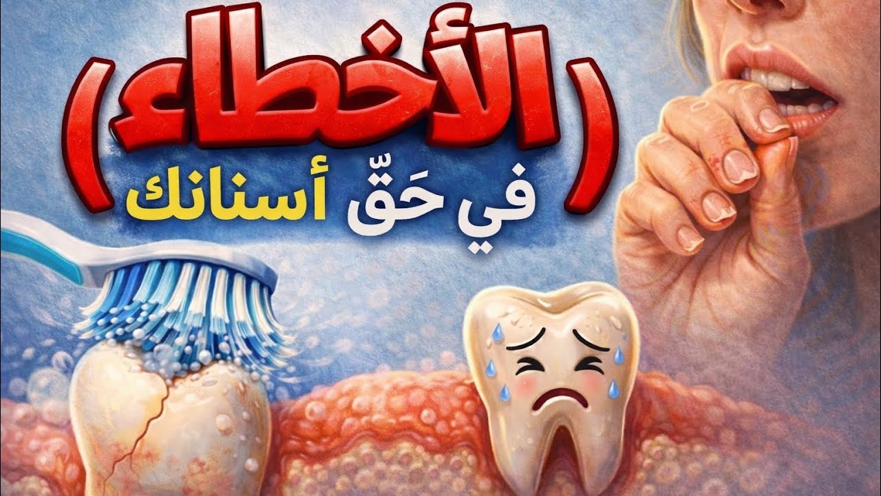 		أخطاء يومية بتدمر أسنانك من غير ما تحس! ❌