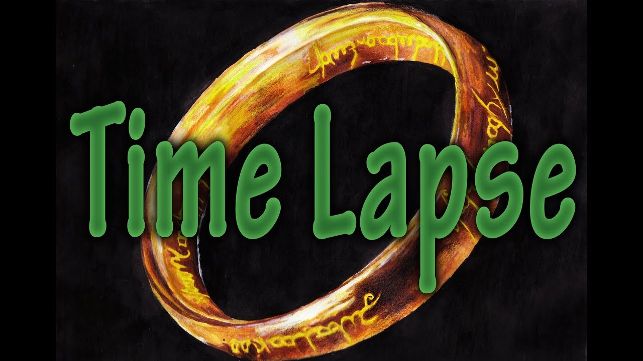Time lapse | Coloring: The One Ring
