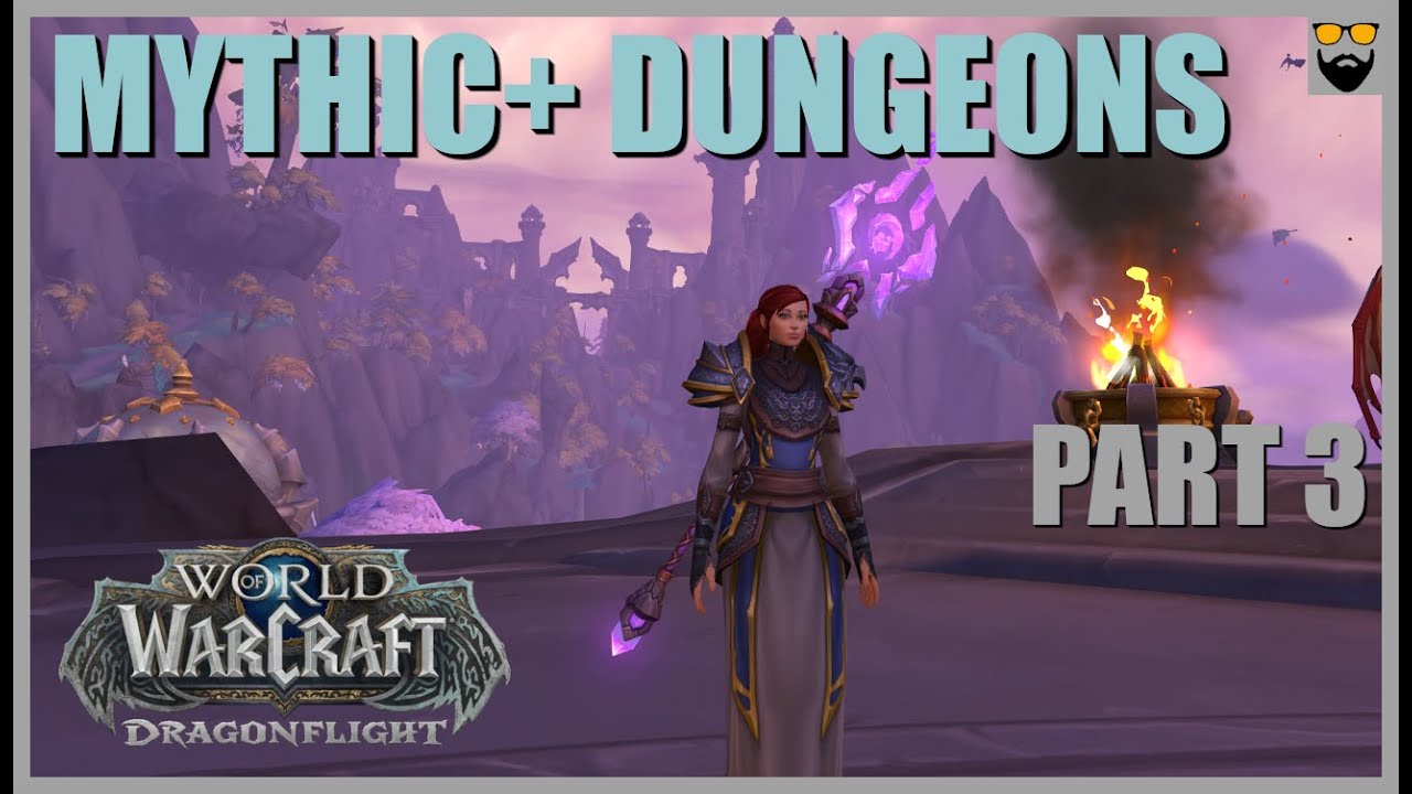 World of Warcraft Dragonflight - Mythic + Dungeons - Solo Player Progression - Chill Gameplay