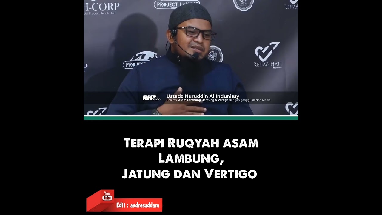 Terapi Ruqyah asam Lambung, Jatung dan Vertigo