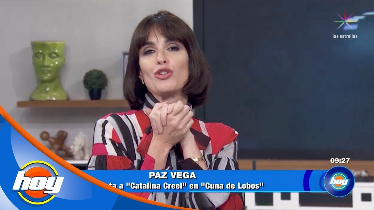 Paz Vega se confiesa nerviosa por el estreno de Cuna de Lobos | Hoy