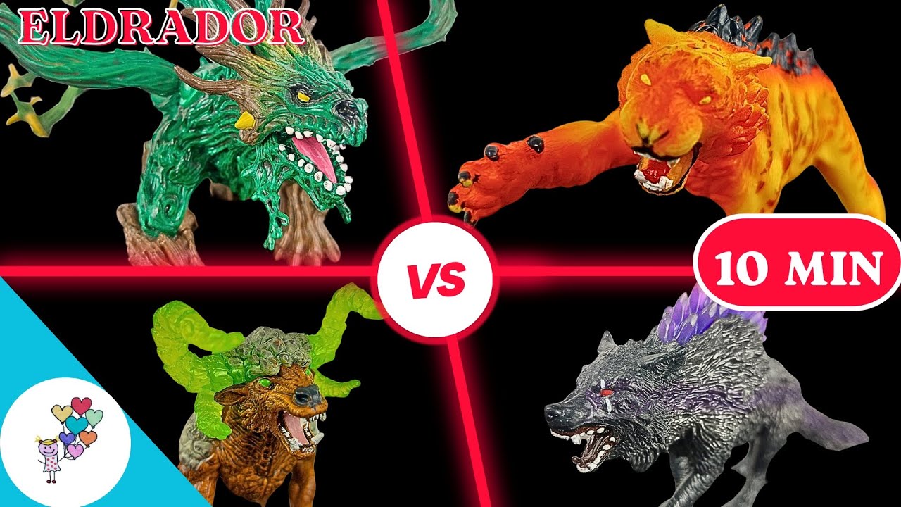 Schleich Eldrador Creatures - 4 Welten im Kampf | 3 Folgen am Stück - Kompilation