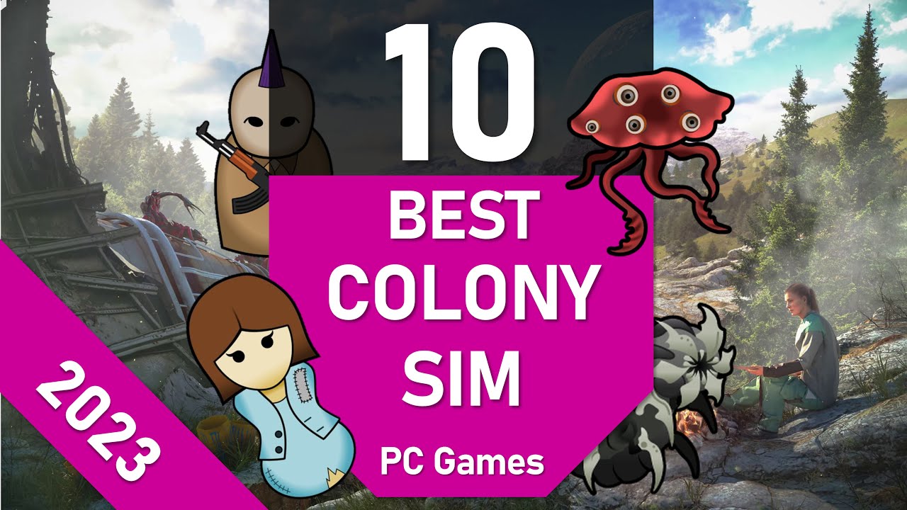 TOP10 Colony Sim Games | Best Colony Building Simulation PC Games