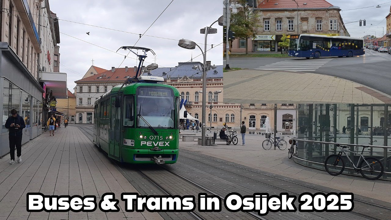 Buses & Trams in Osijek 2025