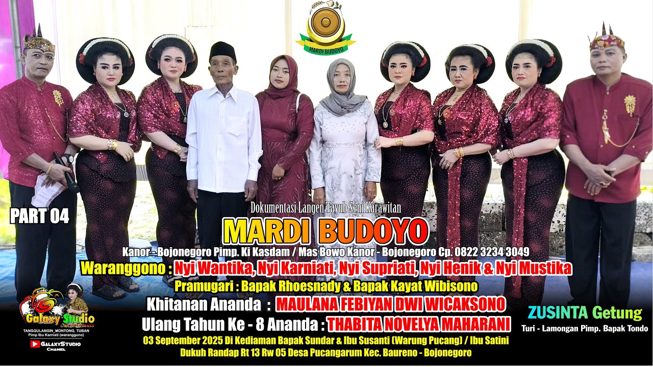 TAYUB PUCANGARUM NYI WANTIKA, NYI KARNIATI, NYI SUPRIYATI, NYI HENIK & NYI MUSTIKA PART 04