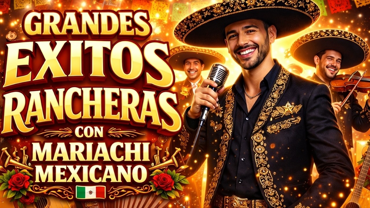 Las Mejores Rancheras de Todos los Tiempos | Grandes Éxitos Rancheros con Mariachi Mexicano