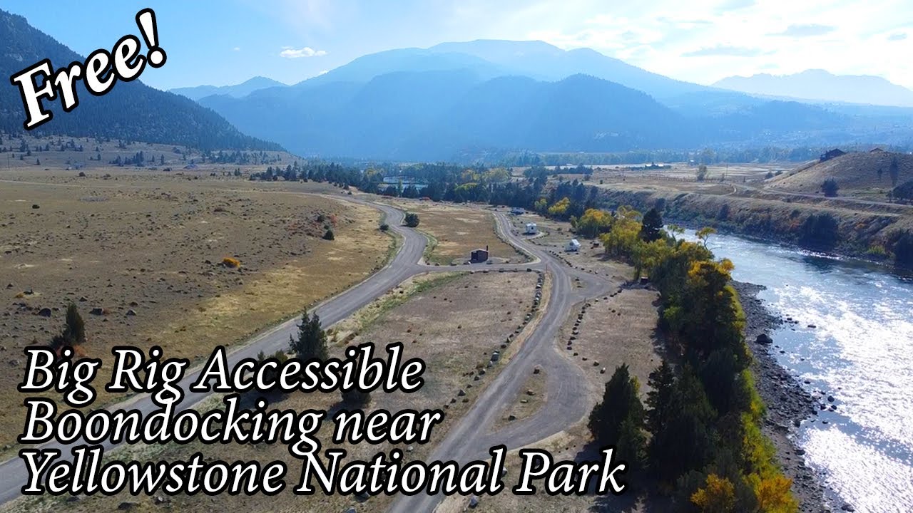 Free RV Boondocking Near Yellowstone National Park!