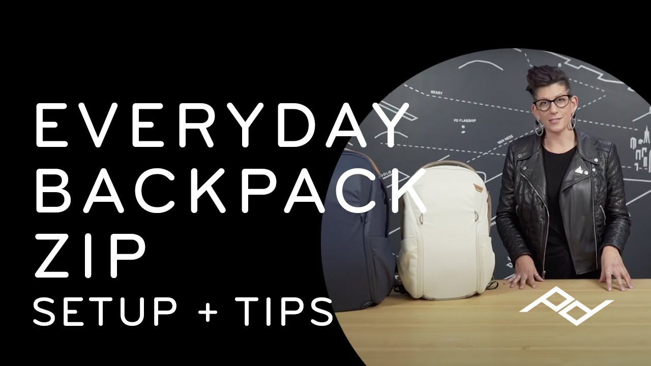 Повседневный рюкзак Peak Design Zip: сборка + советы