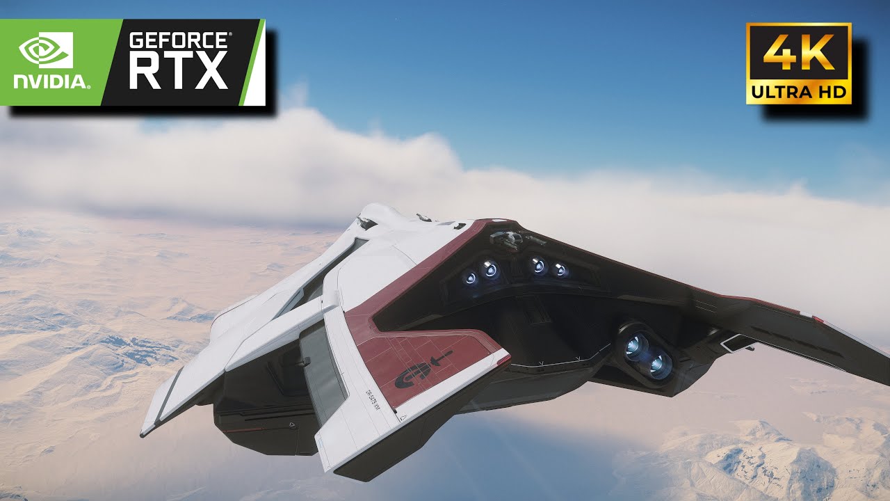 The Most Relaxing Star Citizen Flight in 4K Ultrawide | No Commentary