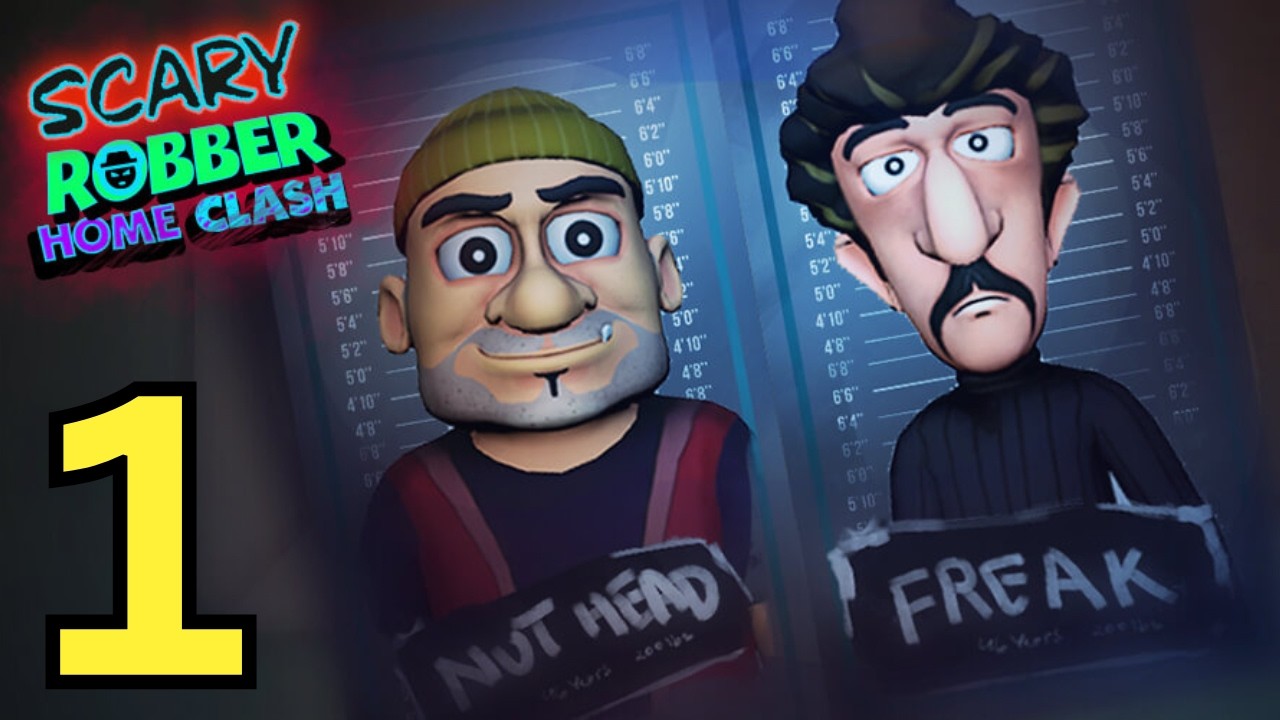 Scary Robber - Home Clash Gameplay Walkthrough Part 1 (Android, iOS)