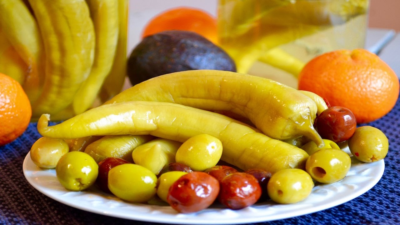 Comment préparer le piment confit/طريقة عمل فلفل مرقد ولا اسهل