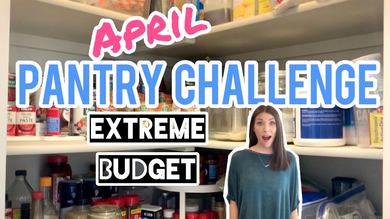 PANTRY CHALLENGE | Meal Plan | Extreme Grocery Budget