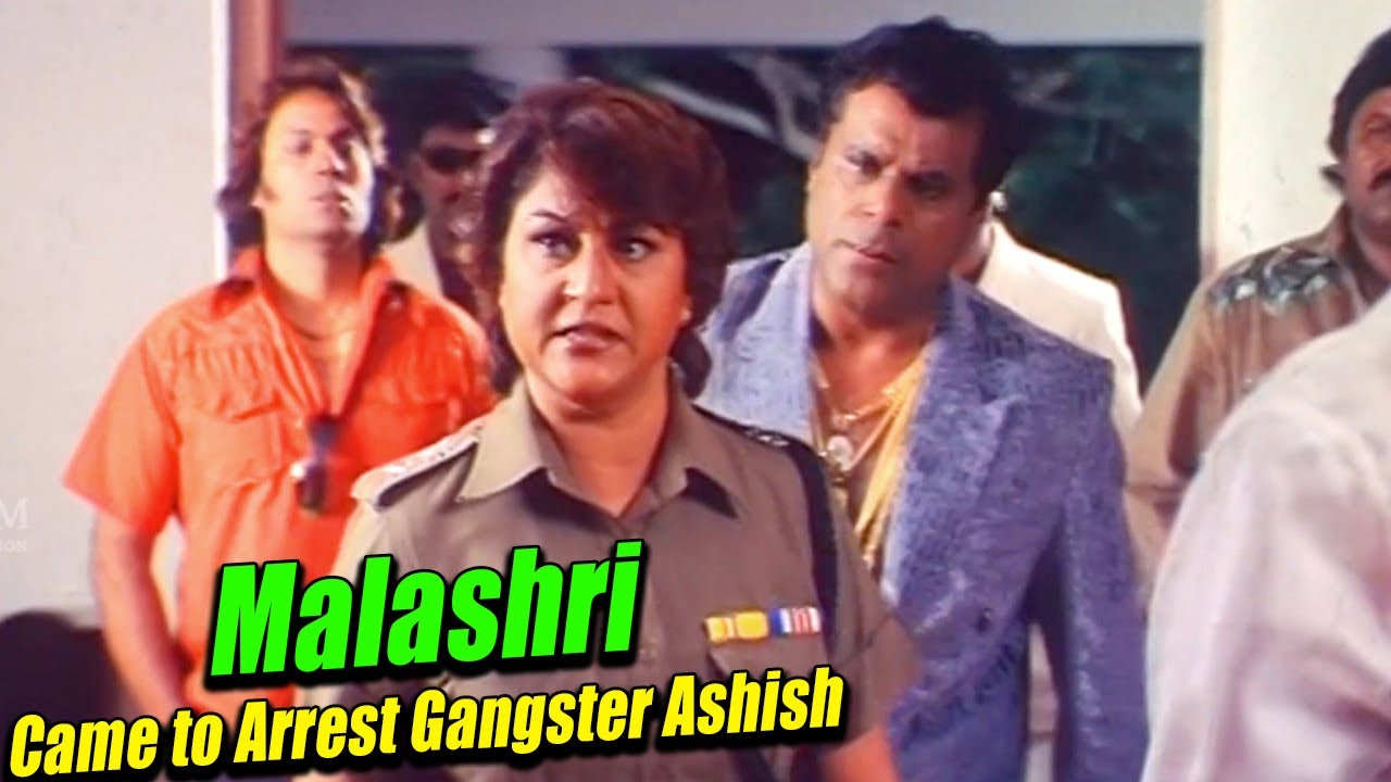 ಮಾಲಾಶ್ರೀ vs ಗ್ಯಾಂಗ್‌ಸ್ಟರ್ | Unstoppable Malashri! Gangster Arrest Scene Shocked Everyone