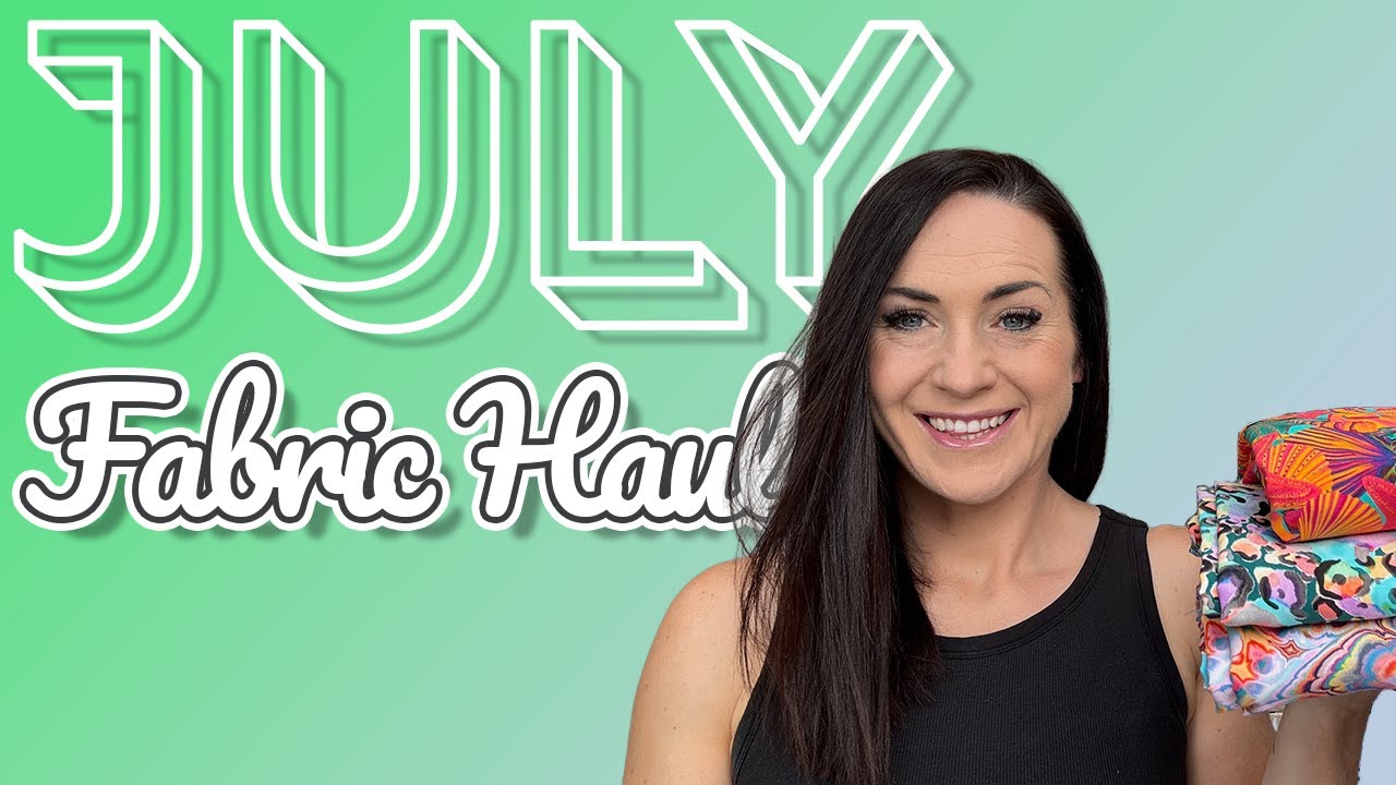 Fabric & Sewing Haul || Sharing a few small businesses I LOVE!