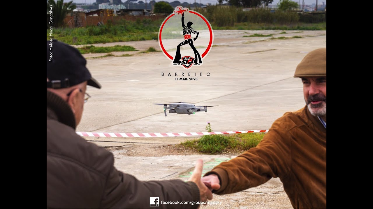 Встреча дронов MAD SKY — субботняя лихорадка дронов в Баррейро, 11 марта 2023 г.