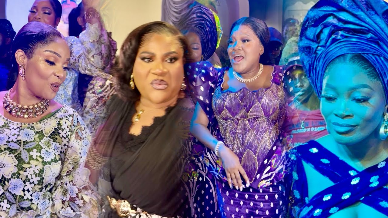 NKECHI BLESSING, OVERSABI AUNTY, QUEEN MOTHER AND KIEKIE SHUTDOWN MERCY AIGBE MUM’S BURIAL PARTY