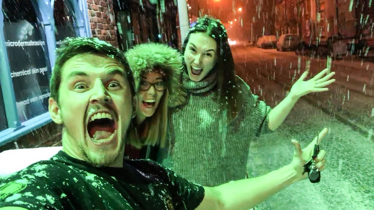 TRAPPED IN A SNOW STORM!