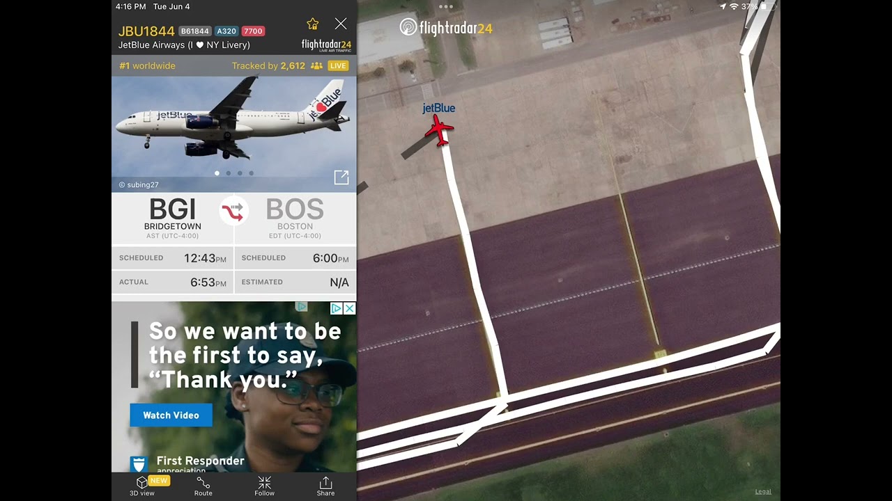 Flight Radar 24 Catches