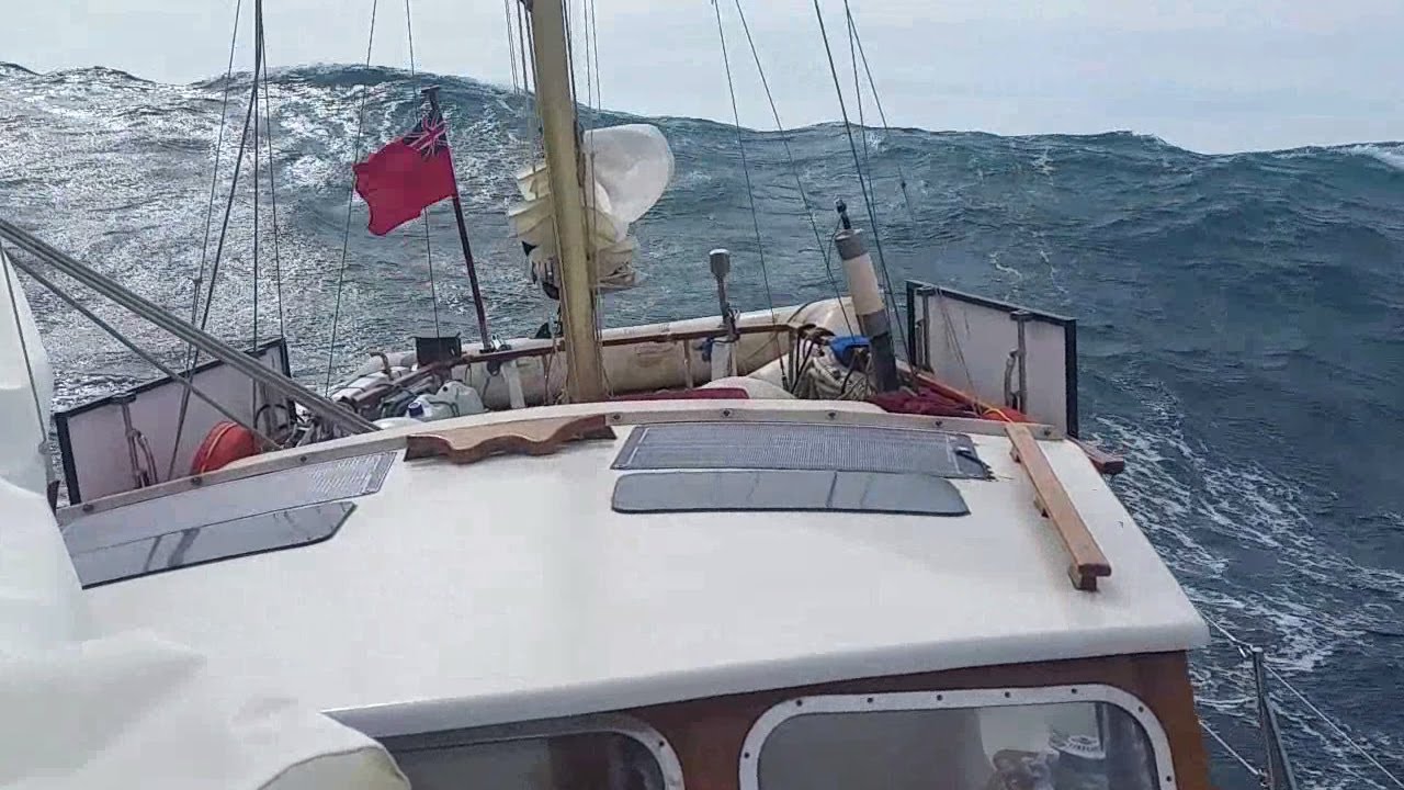 Ep009 Stormy Sailing in the Mediterranean: Big Seas & Gale Force Winds