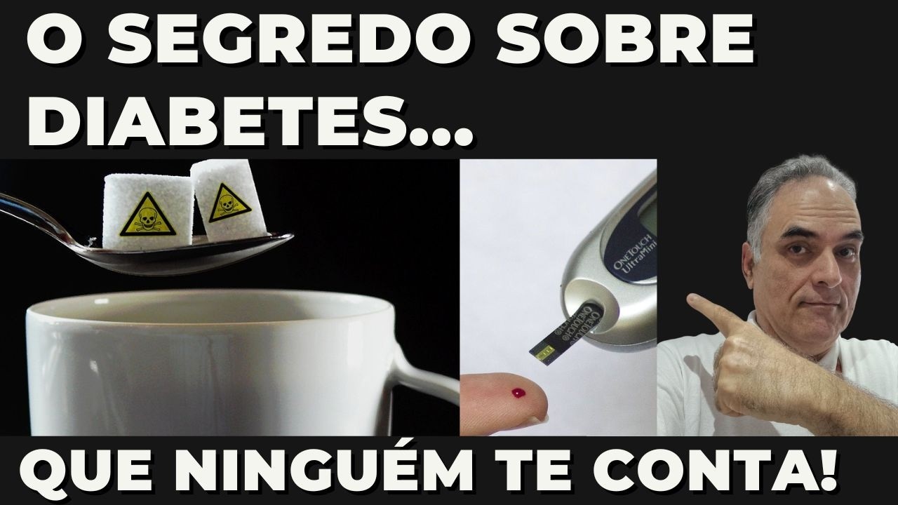Só consegue curar diabetes assim! Não tem outro jeito!