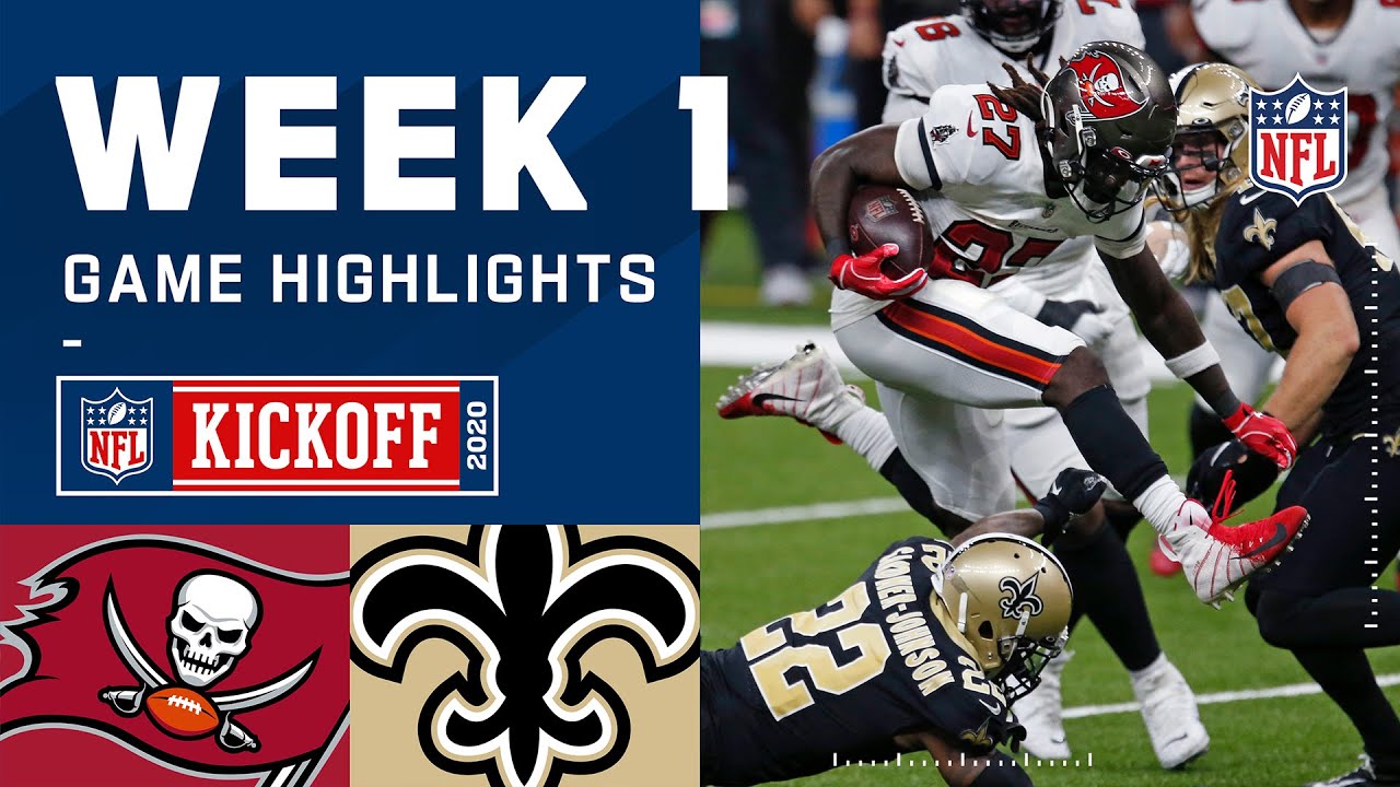 Buccaneers vs. Saints Week 1 Highlights | NFL 2020
