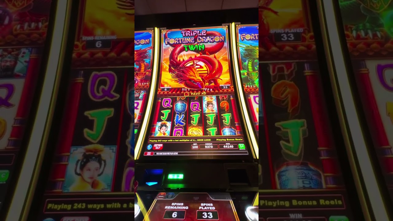 479x 70 spin Shaker on Triple Fortune Dragon Twin