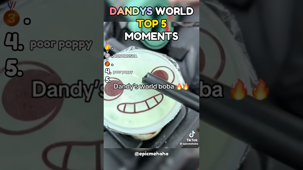 Top 5 Moments #59 | Dandy&rsquo;s World #roblox #dandysworld #dandysworldroblox #dandysworldmeme