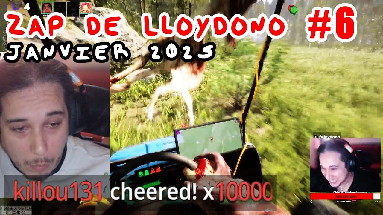 Zap de Lloydono #6 - Best of live - Janvier 2025