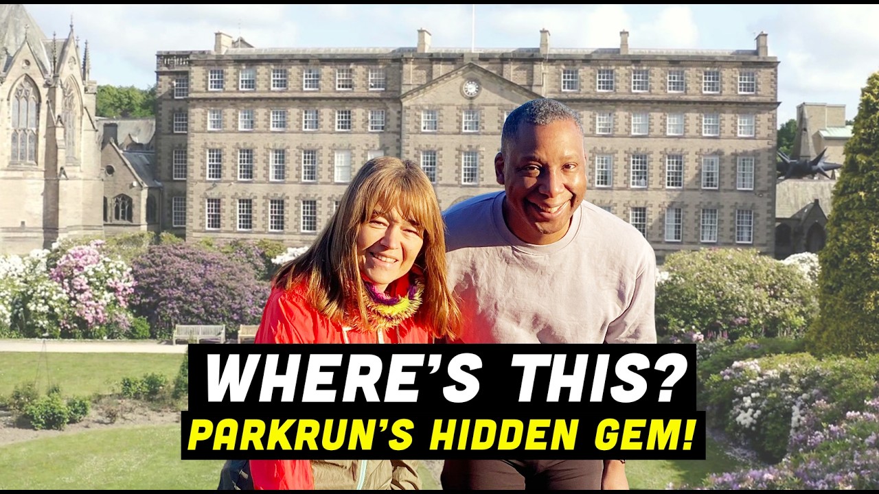 We found a SECRET PARKRUN in the North East of England! Ushaw Historic Gardens Parkrun near Durham!