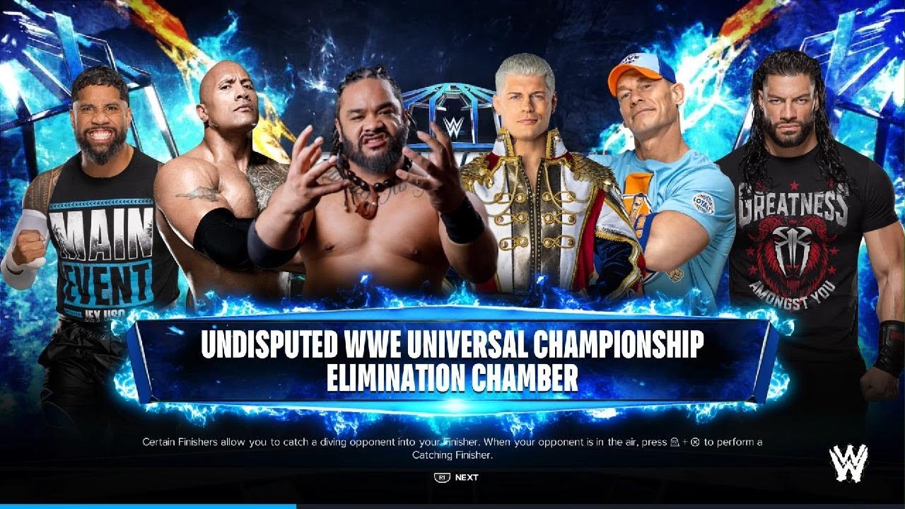 WWE Elimination Chamber 2025 (ПОЛНЫЙ МАТЧ)