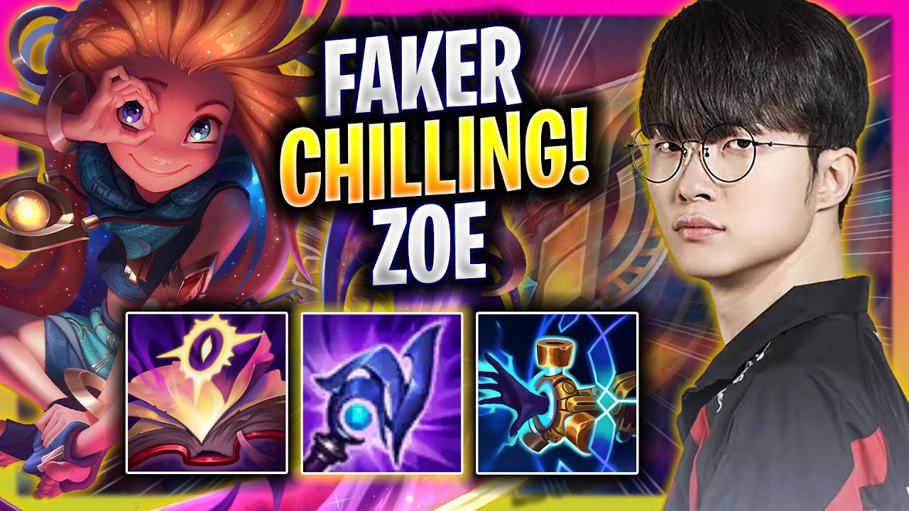 FAKER CHILLING WITH ZOE! - T1 Faker Plays Zoe MID vs Mel! | Season 2026