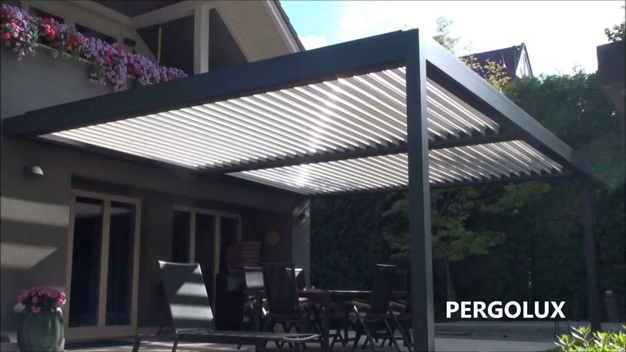 Outdoor living louvred pergola  B200 by PERGOLUX in HD