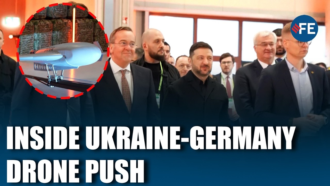 Zelenskyy Unveils FIRST Ukraine-Germany Joint Attack Drone
