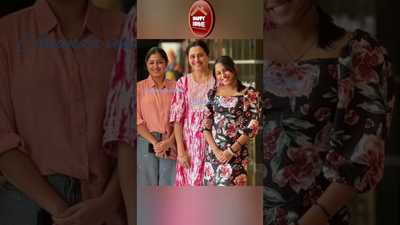 actress #Devayani with her daughters#actressdevayani #daughters#devayani#actress #momanddaughtertime
