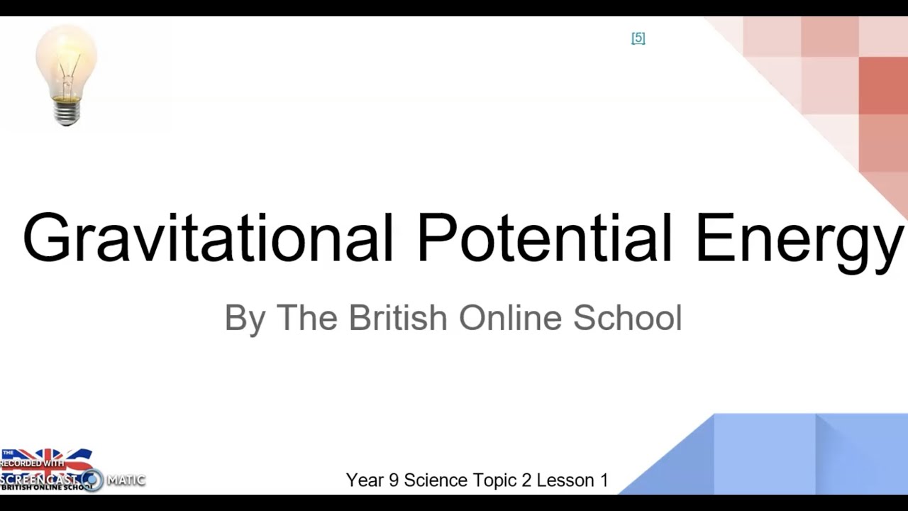 Year 9 Science - Lesson 1 - Gravity