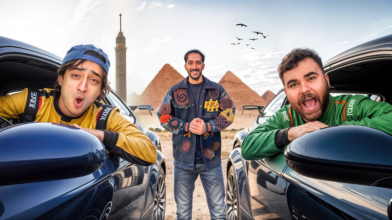 RACE ACROSS EGYPT | تحدي مين أسرع واحد في تريبلز