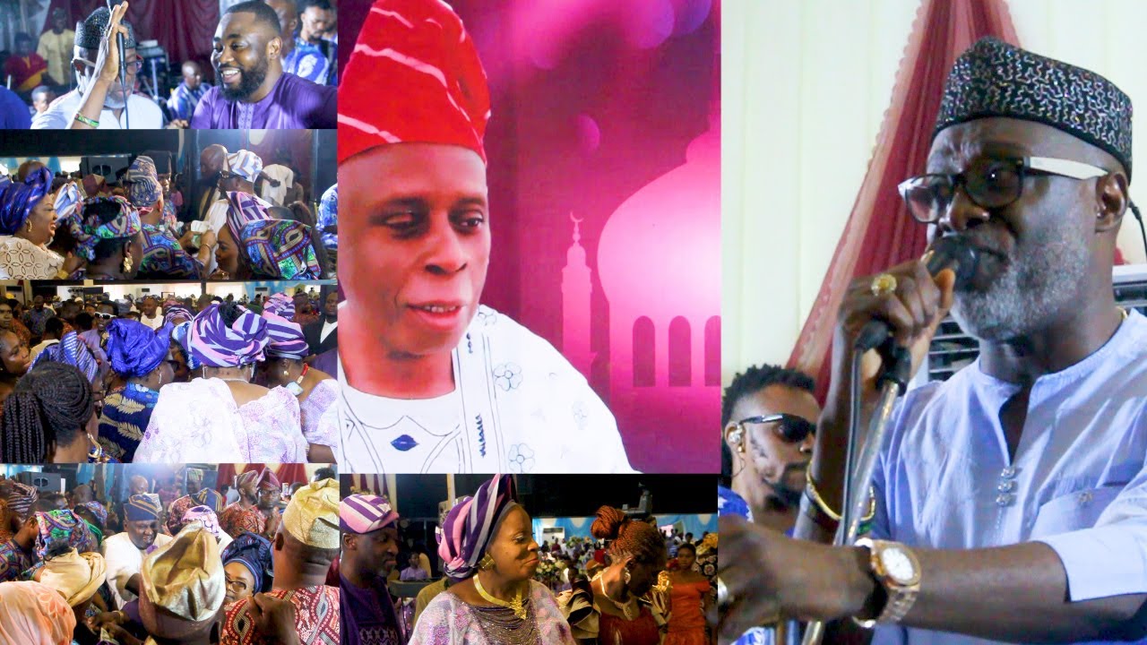 A Befitting Burial Party For Alh. Chief Aruna Olusola Onasanya (Baba Adeen Of Remo, Ogun State)