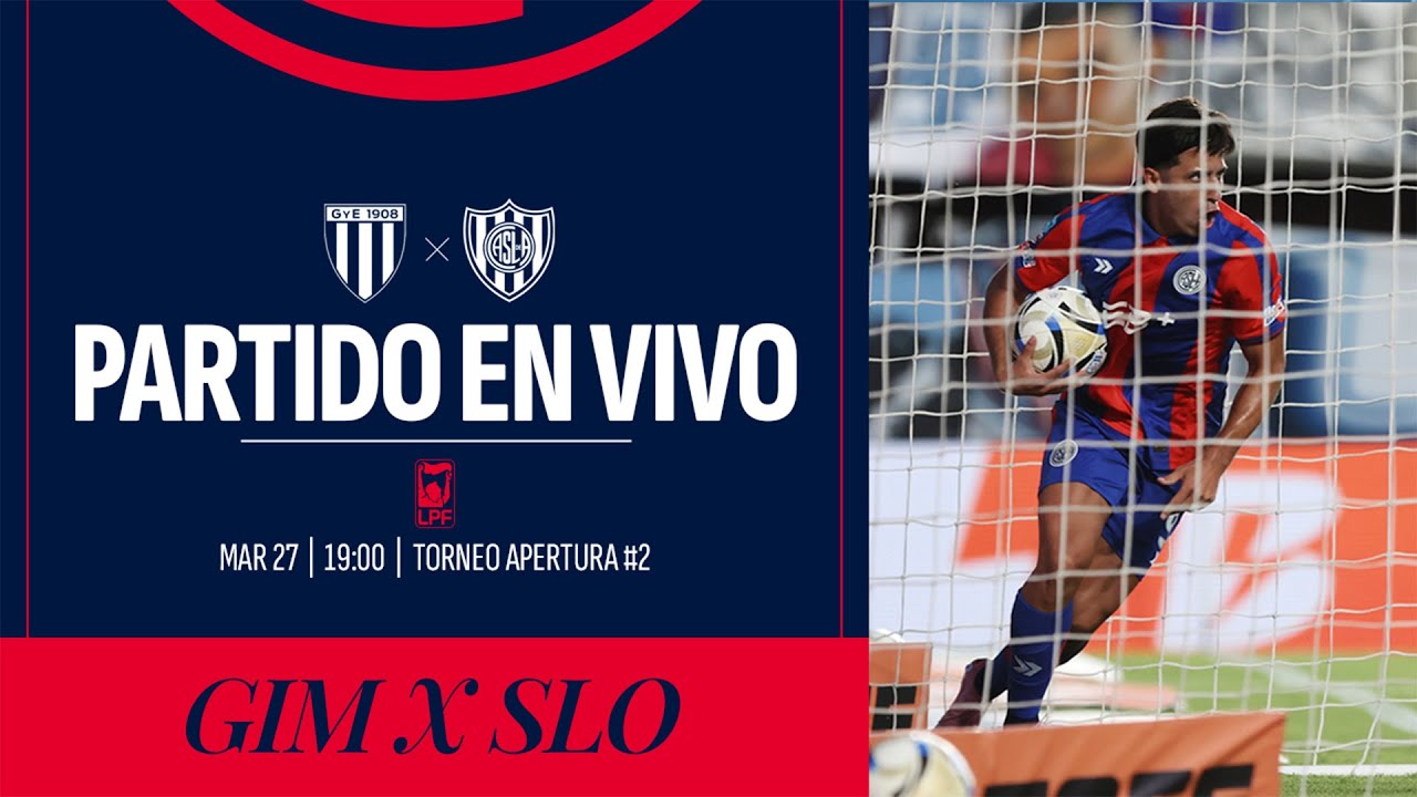 🔴 VIVO:  Gimnasia (Mza) vs. San Lorenzo - Fecha 2 Torneo Apertura 2026 - Grupo A