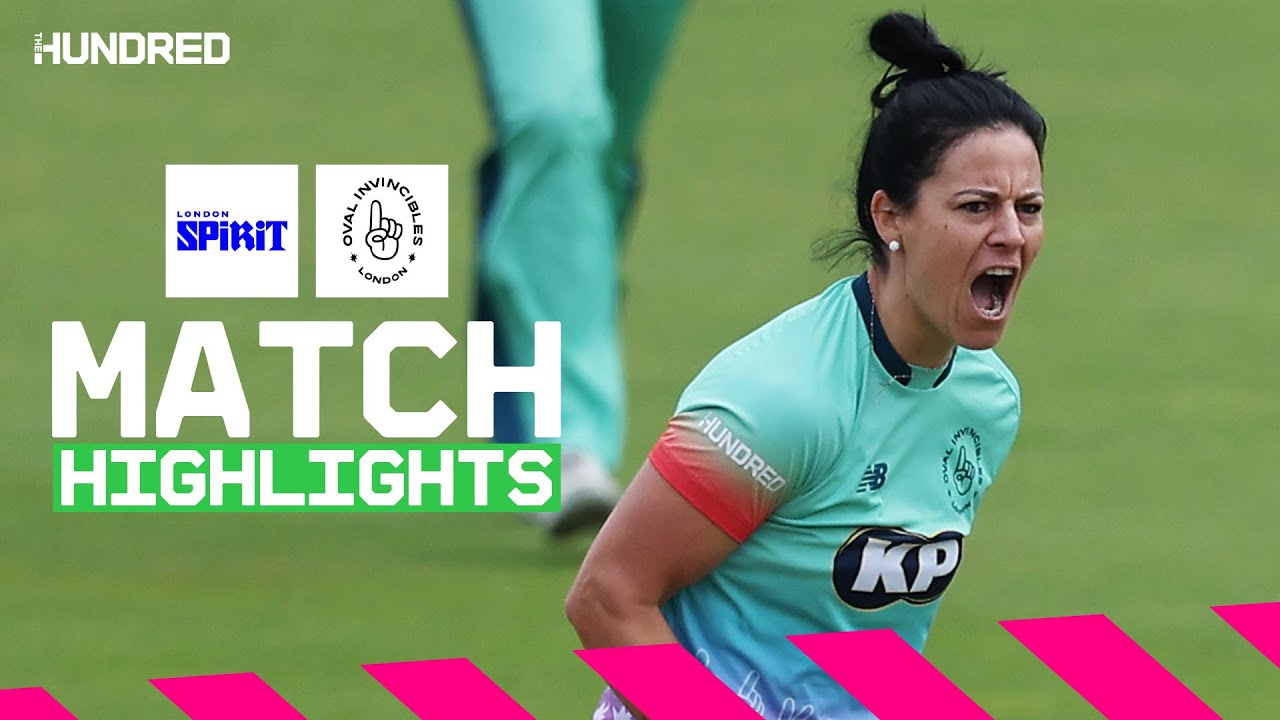 UNBELIEVABLE finish at Lord&rsquo;s! 😲 | London Spirit vs Oval Invincibles Highlights