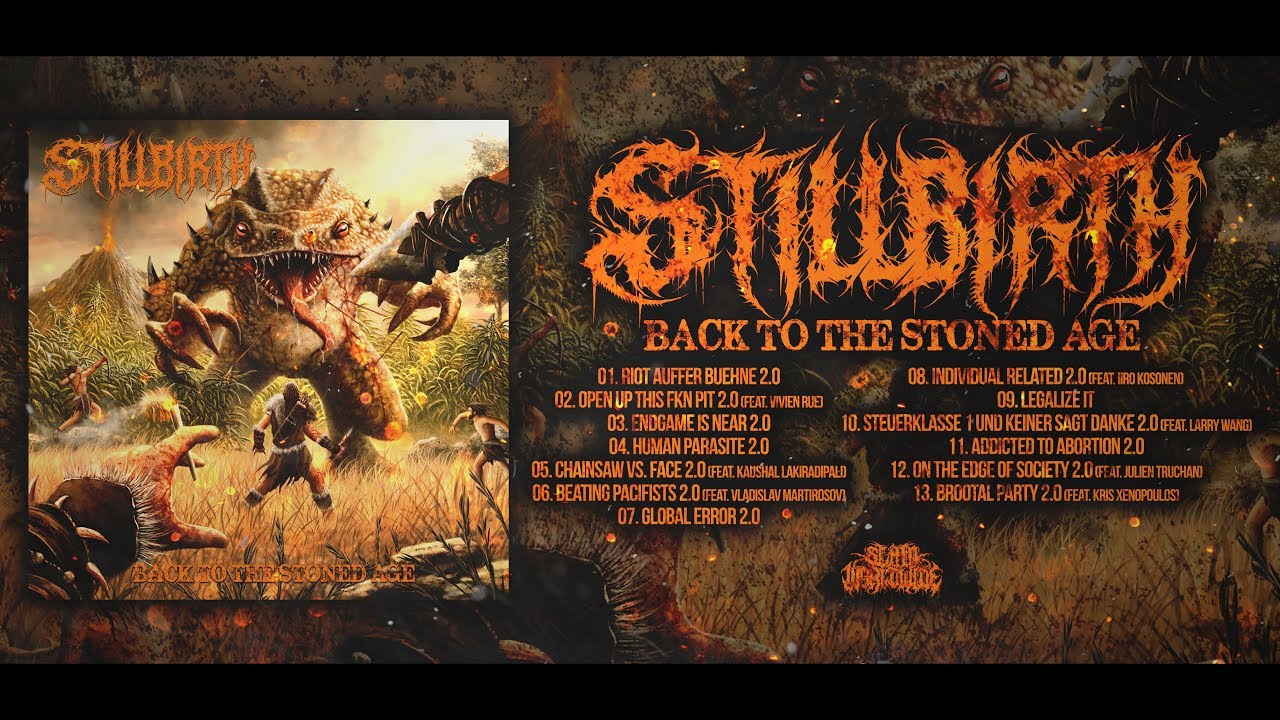 STILLBIRTH - BACK TO THE STONED AGE [OFFICIAL ALBUM STREAM] (2019) SW EXCLUSIVE