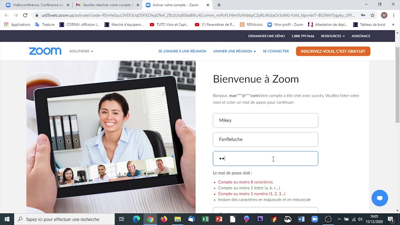 Comment créer un compte zoom gratuitement ?