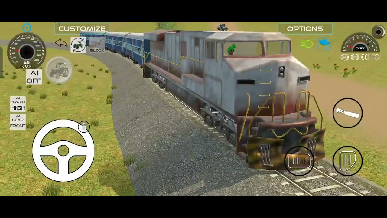 New update train 🚂#काफी चीज ऐड हो चुकी हैं indian simulator 3d game mein #viralvideo 